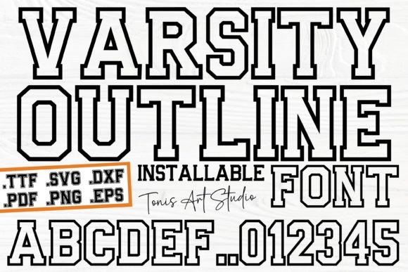 Ab Varsity Outline: A Timeless Design Asset for Modern Projects