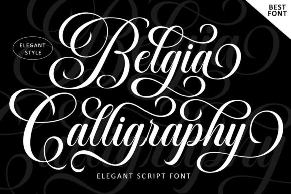 Belgia Calligraphy: An Elegant Script for Modern Design