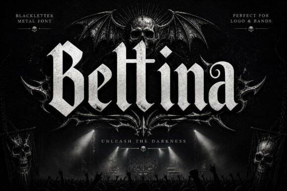 Beltina: A Gothic Blackletter Font for Bold Visual Statements