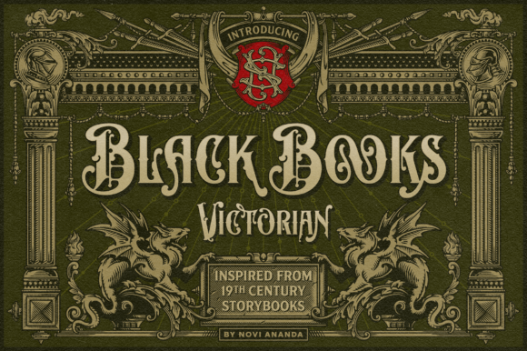Black Books Victorian: A Bold Blackletter for Modern Design