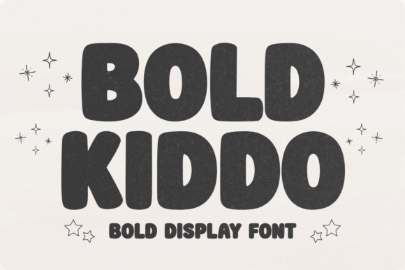 Bold Kiddo: A Playful Font for Creative Design
