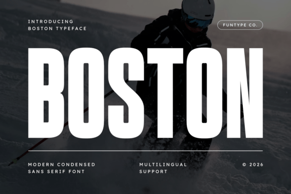 Boston Font: Bold Typography for Modern Design