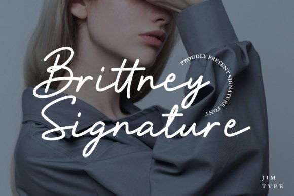 Brittney Signature: Elevating Designs with Elegant Script Typography
