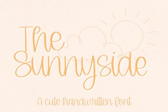 Discover The Sunnyside: A Versatile Script Font for Modern Design