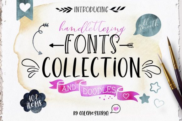 Elevate Your Designs with a Curated Handlettering Fonts Collection