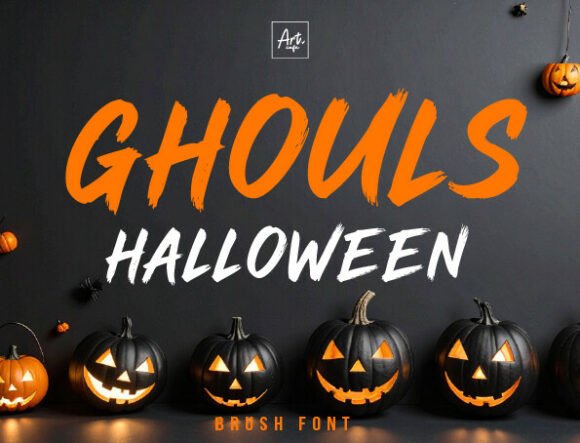 Ghouls Halloween: Elevating Graphic Design with Artistic Typography