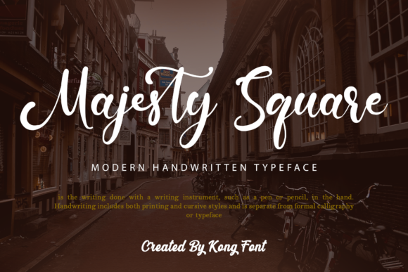 Majesty Square: A Modern Script for Dynamic Design