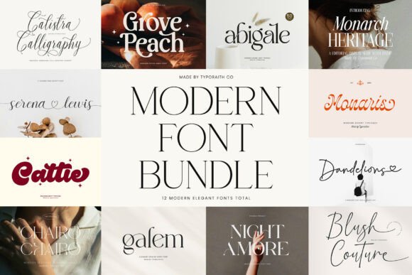 Modern Bundle: A Curated Type Collection for Designers