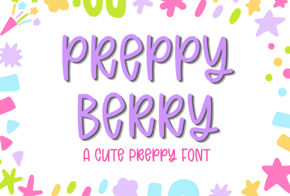 Preppy Berry: A Playful Handwritten Font for Modern Design