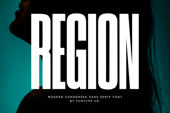 Region: A Modern Condensed Sans Serif for Bold Design
