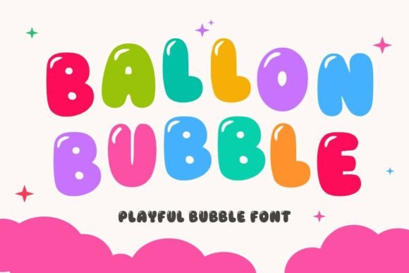 The Balloon Bubble Font: A Burst of Creativity for Modern Design