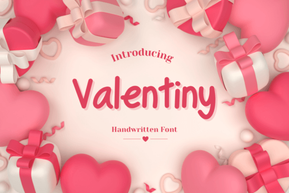 Valentiny: A Handwritten Font for Modern Design