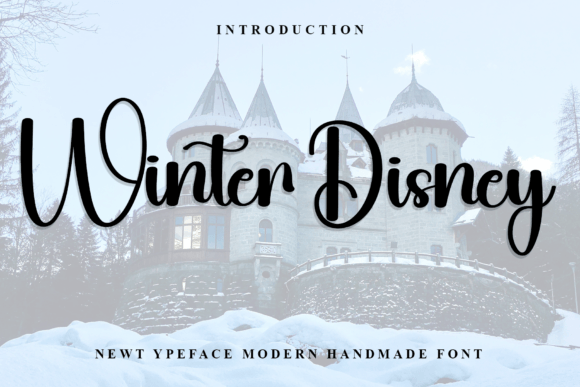 Winter Disney Font: Elegant Typography for Creative Projects
